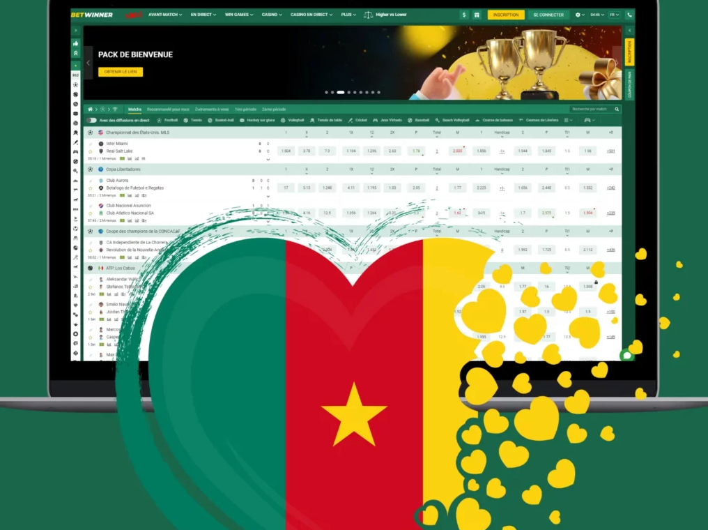 Découvrez toutes les fonctionnalités de l'application Betwinner App